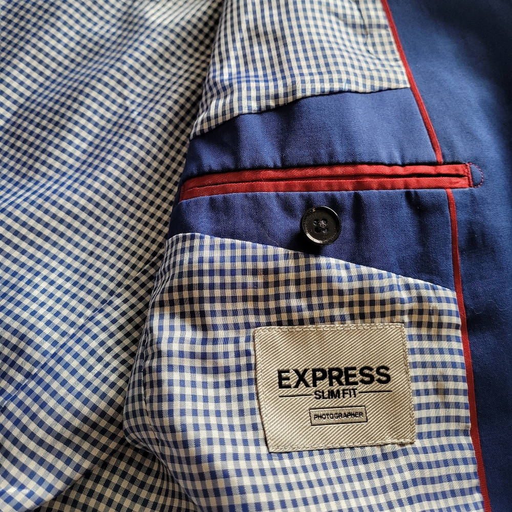 38S Slim Fit Express Suit Coat